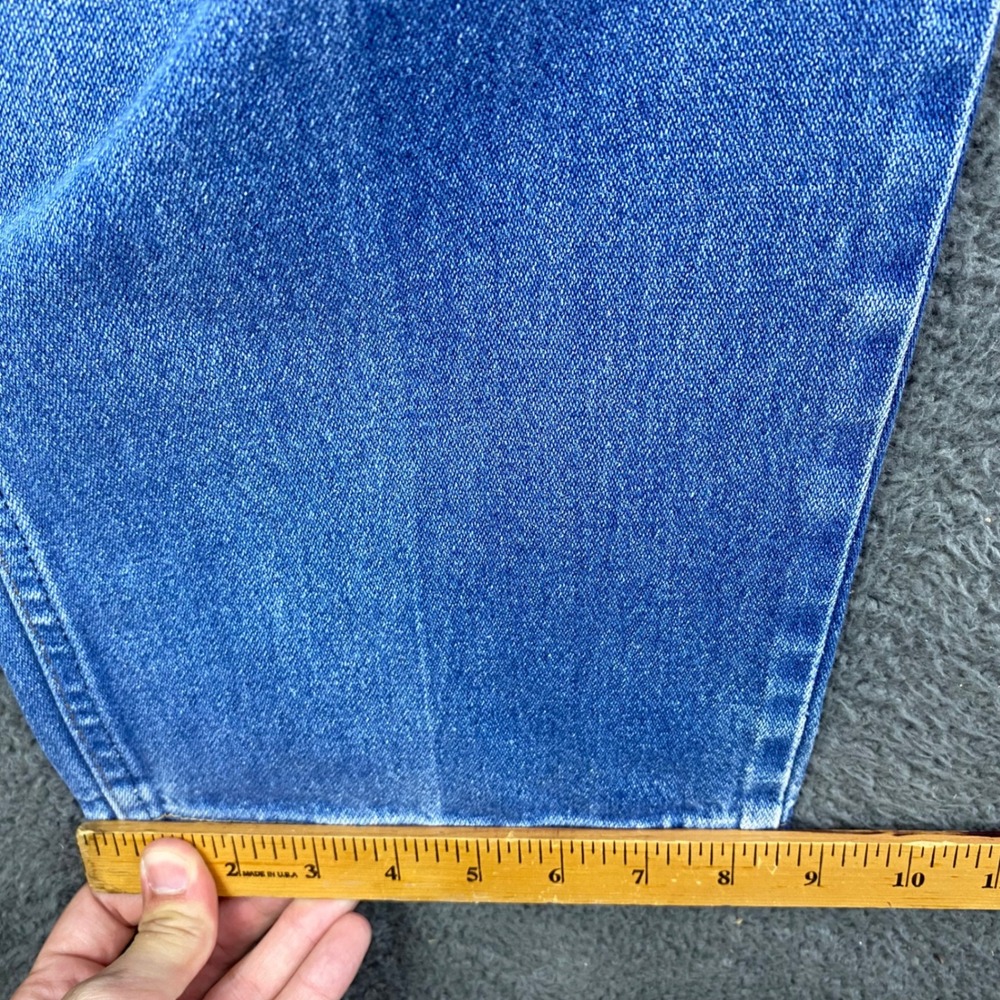 Wrangler Jeans Mens 38x30 Blue Denim Pants Regular Fit Workwear Casual - Picture 6 of 8